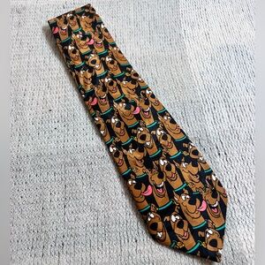 Scooby Doo Vintage 1998 Novelty Tie Cartoon Network Hanna Barbara 90’s Nostalgia